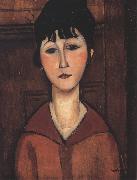 Amedeo Modigliani Ritratto di ragazza or Portrait of a young Woman (mk39) oil